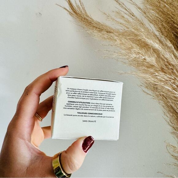 NEW EVER Clean Beauty Radiant Resurfacing Firming Clay Mask Face Skin Treatment - Picture 3 of 8